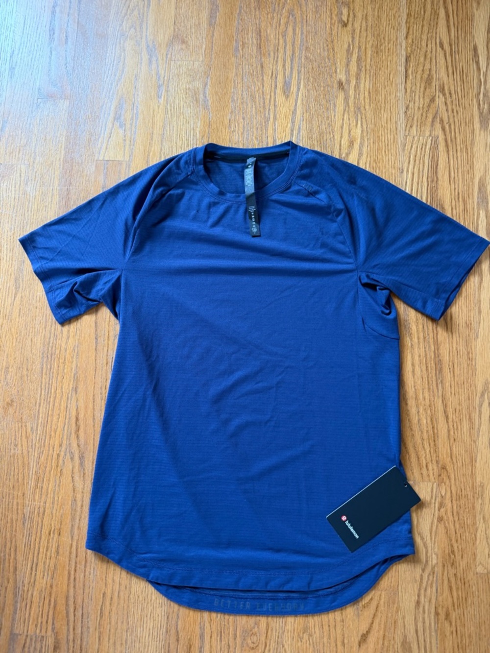 lululemon athletica Short Sleeve Crew - Deep Blue